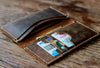 IPHONE WALLET CASE - DISTRESSED LEATHER